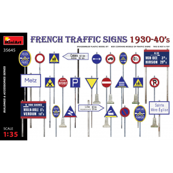 French Traffic signs 1930-1940’